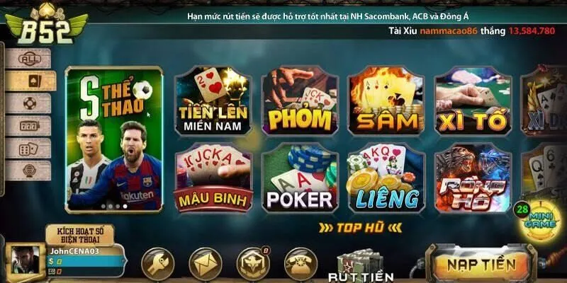 Sảnh casino live - Trải nghiệm đỉnh cao tại nhà cái B52